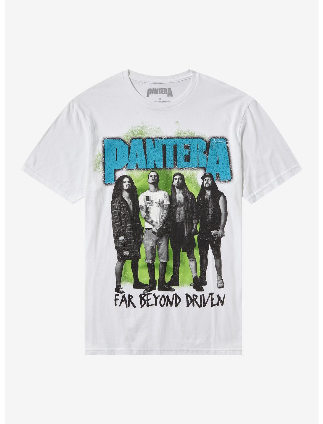 Pantera Far Beyond Driven Band Portrait T-Shirt, BRIGHT WHITE, hi-res