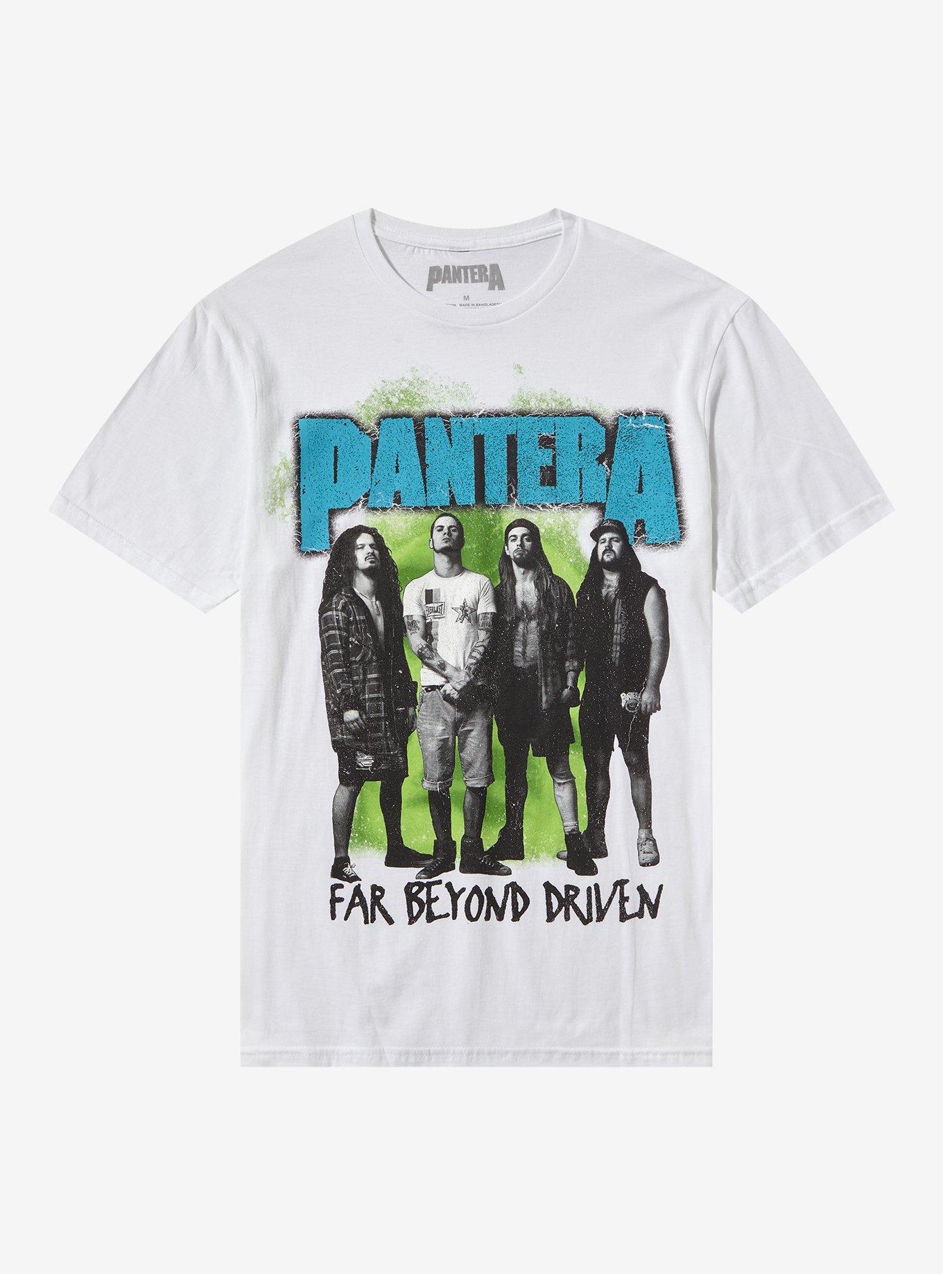 Pantera Far Beyond Driven Band Portrait T-Shirt, BRIGHT WHITE, hi-res