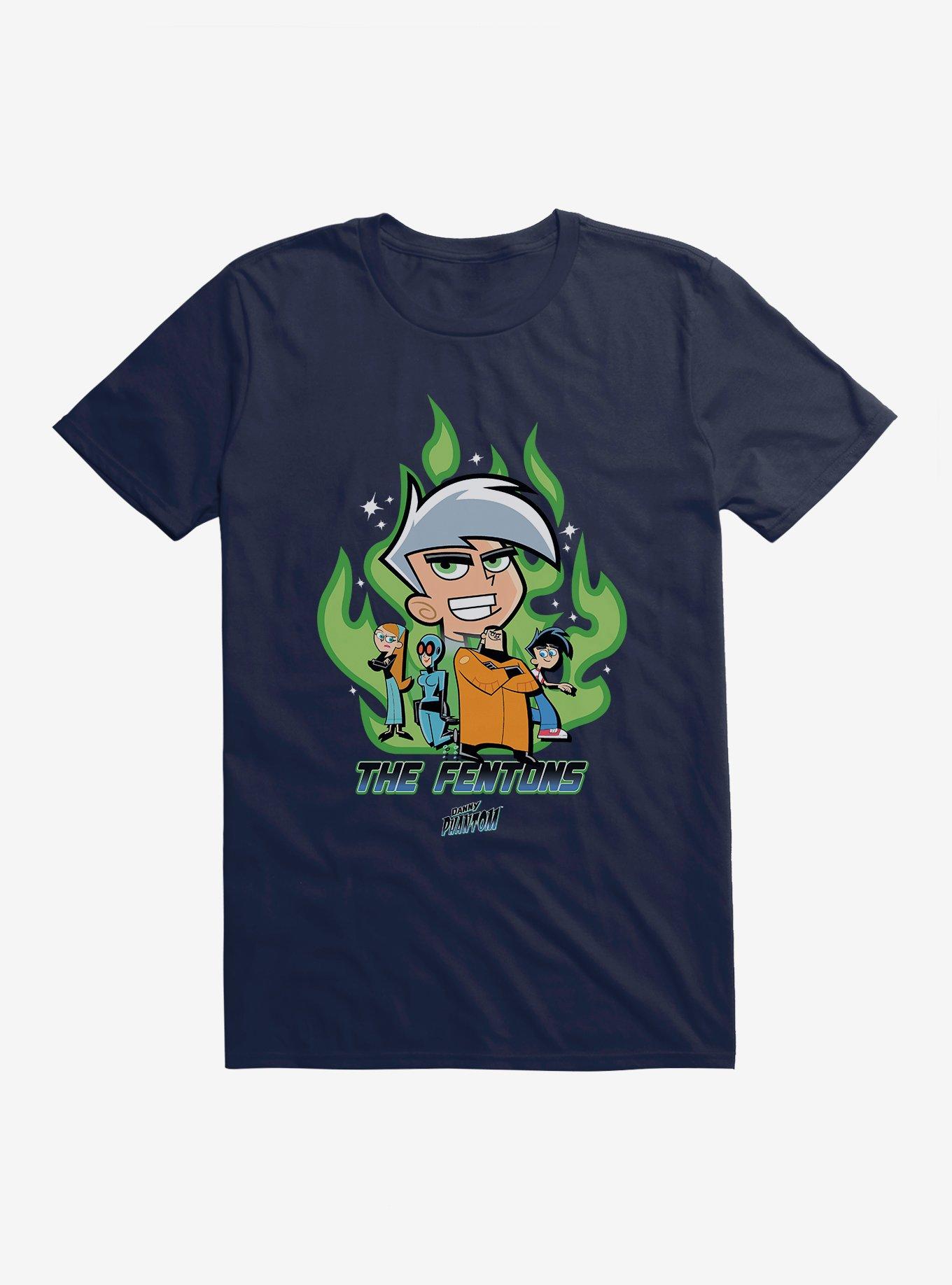 Danny Phantom Fenton Family T-Shirt, MIDNIGHT NAVY, hi-res