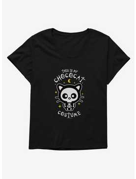 Hello Kitty And Friends Chococat Skeleton Costume Girls T-Shirt Plus Size, , hi-res
