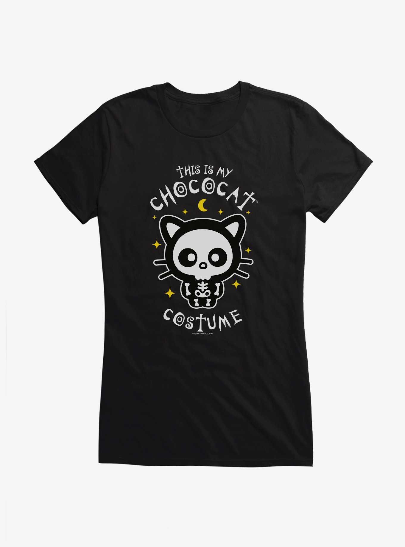 Hello Kitty And Friends Chococat Skeleton Costume Girls T-Shirt, , hi-res