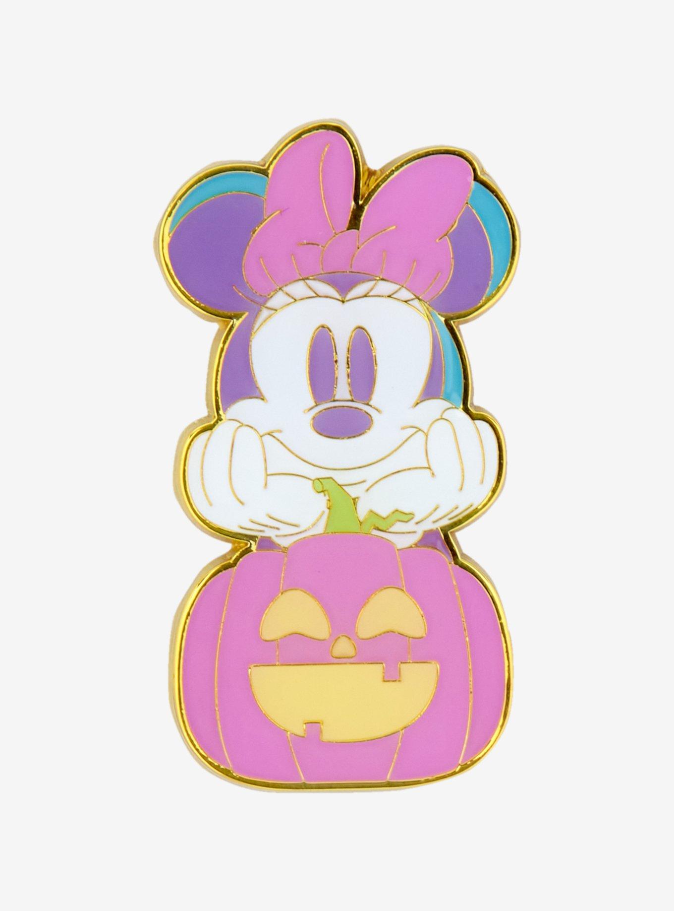 Loungefly Disney Minnie Mouse Pastel Pumpkin Enamel Pin - BoxLunch Exclusive, , hi-res