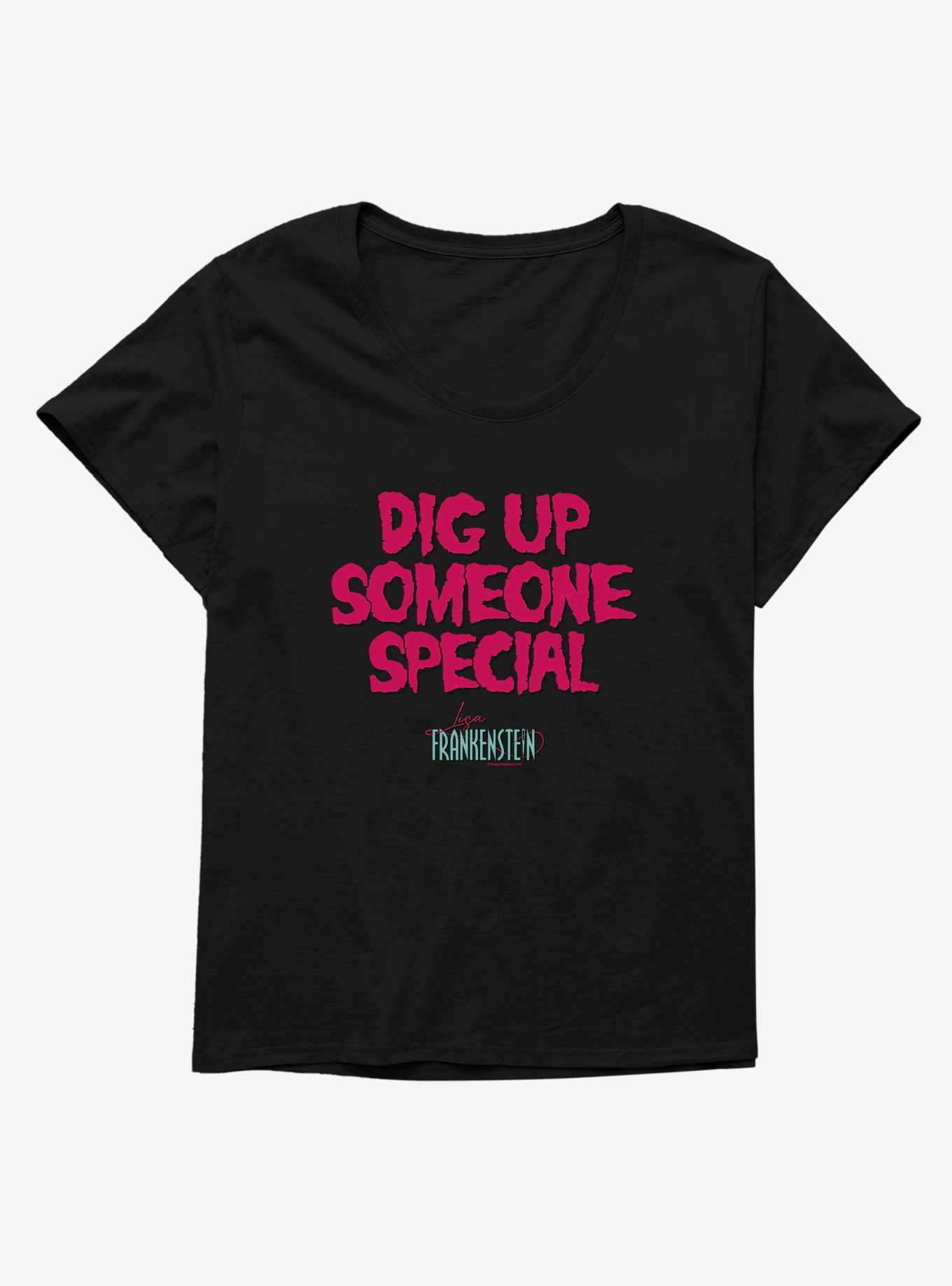 Lisa Frankenstein Dig Up Someone Special Girls T-Shirt Plus Size, , hi-res