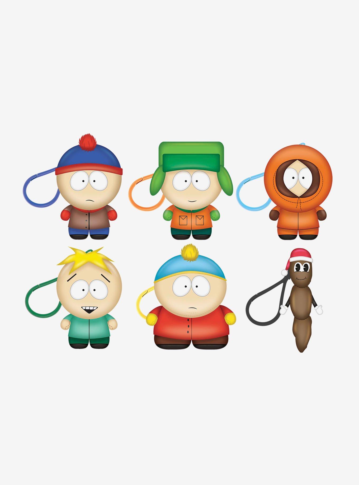 South Park Character Blind Box Plush Key Chain 