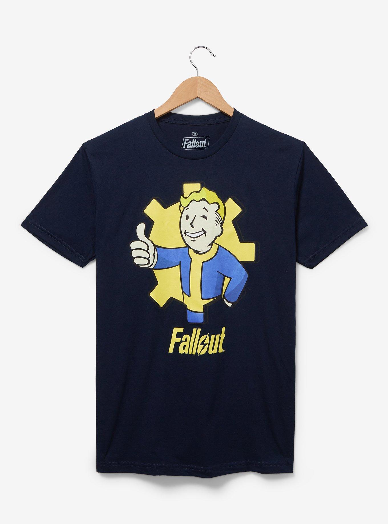 Fallout Vault Boy Logo T-Shirt — BoxLunch Exclusive, , hi-res