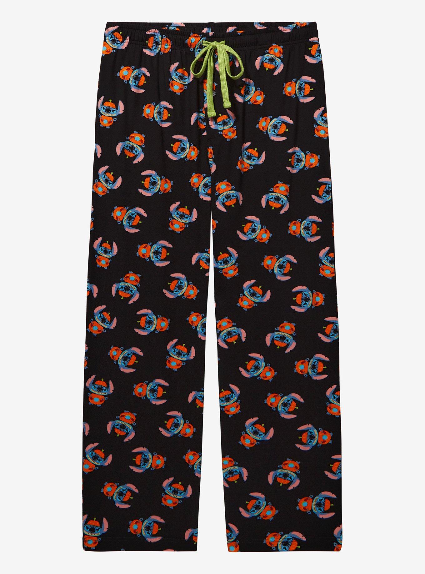 Disney Lilo & Stitch Pumpkin Allover Print Sleep Pants — BoxLunch Exclusive