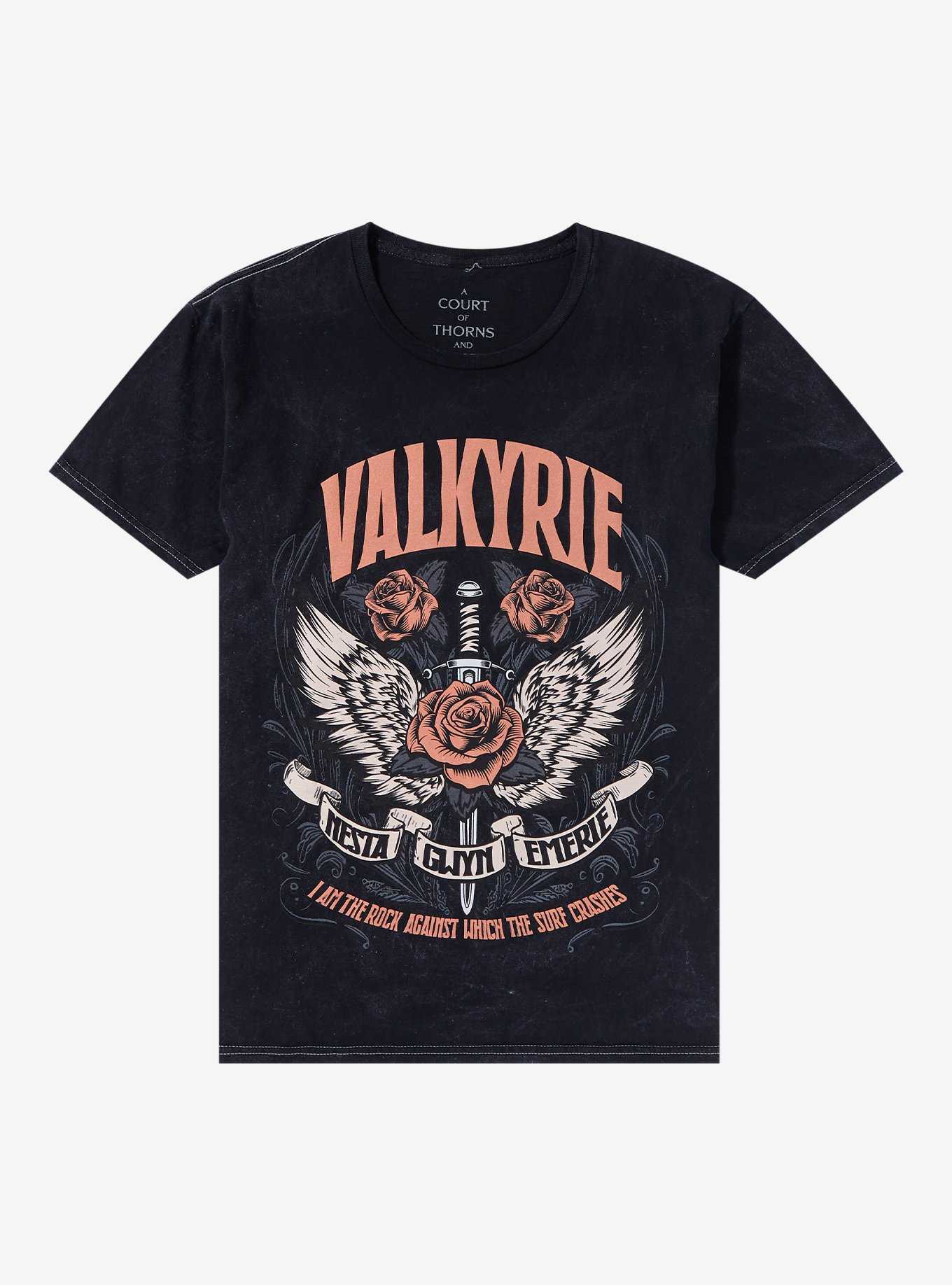 A Court Of Thorns And Roses Valkyrie Boyfriend Fit Girls T-Shirt, , hi-res