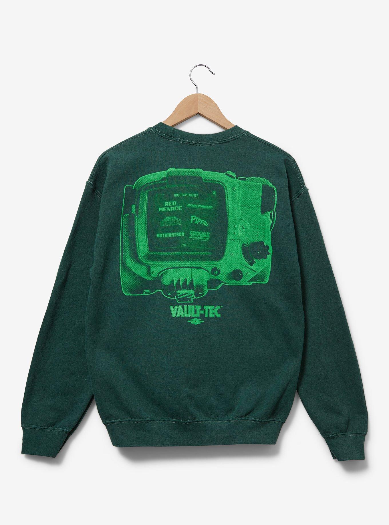 Fallout Pip-Boy Holotape Crewneck - BoxLunch Exclusive, , hi-res