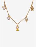 Disney X Girls Crew Beauty And The Beast Charm Necklace, , hi-res