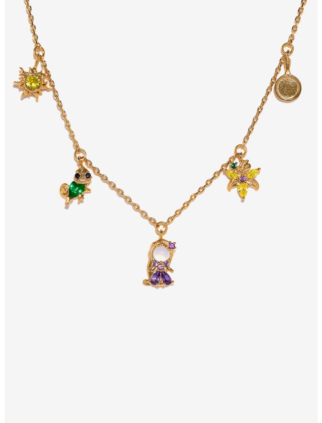 Disney X Girls Crew Tangled Charm Necklace, , hi-res