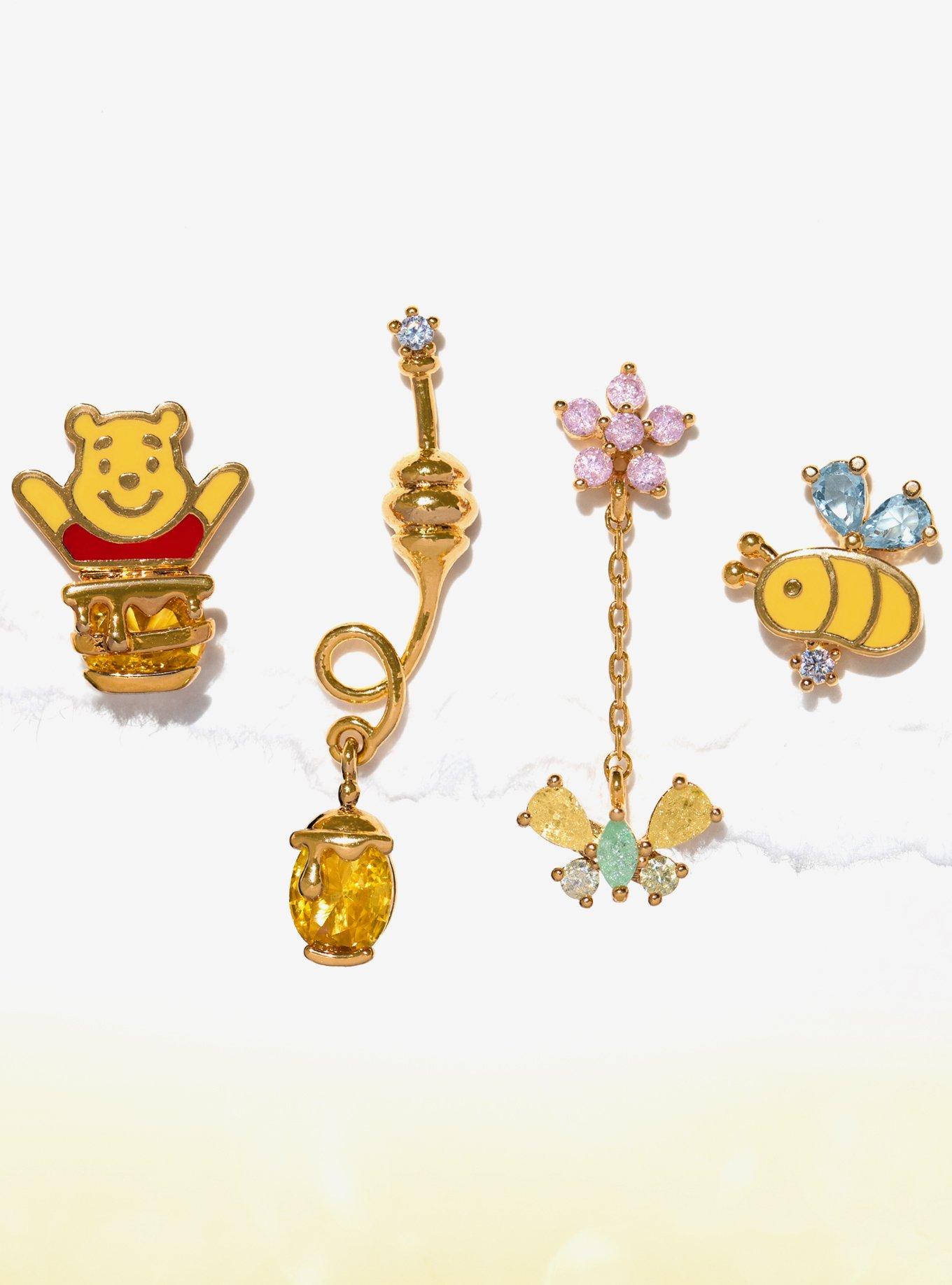 Disney X Girls Crew Winnie The Pooh Silly Old Bear Earring Set, , hi-res