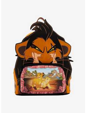 Loungefly Disney The Lion King Scar Villainous Scene Mini Backpack, , hi-res
