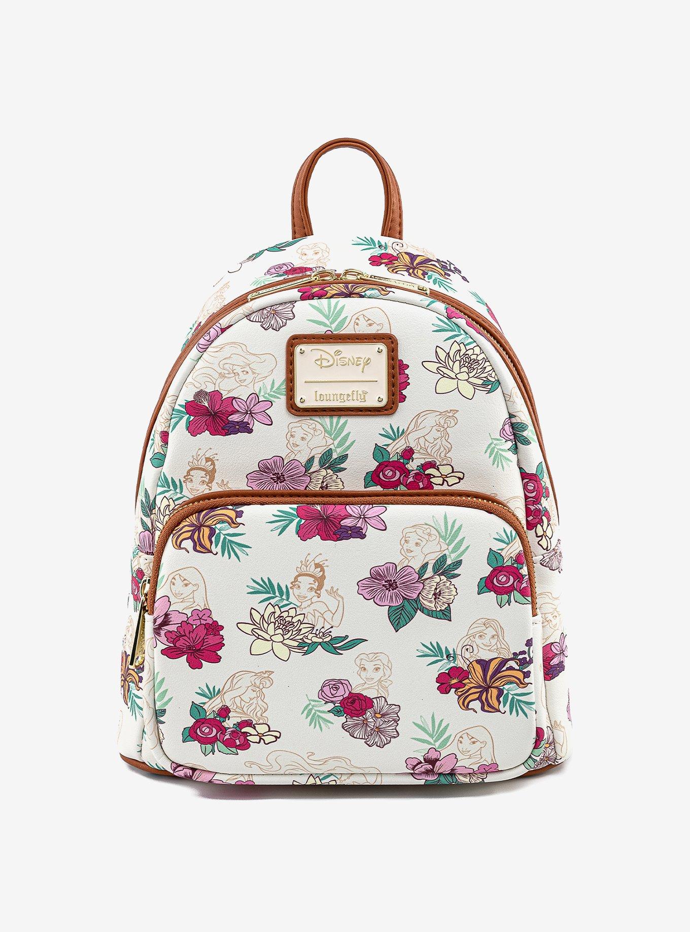 Loungefly Disney Princess Flowers Mini Backpack, , hi-res