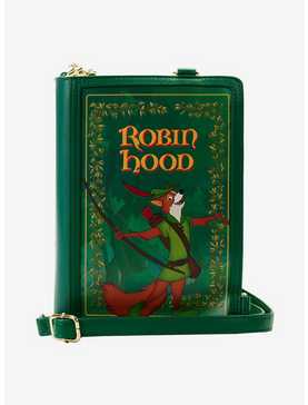 Loungefly Disney Robin Hood Book Convertible Crossbody Bag, , hi-res