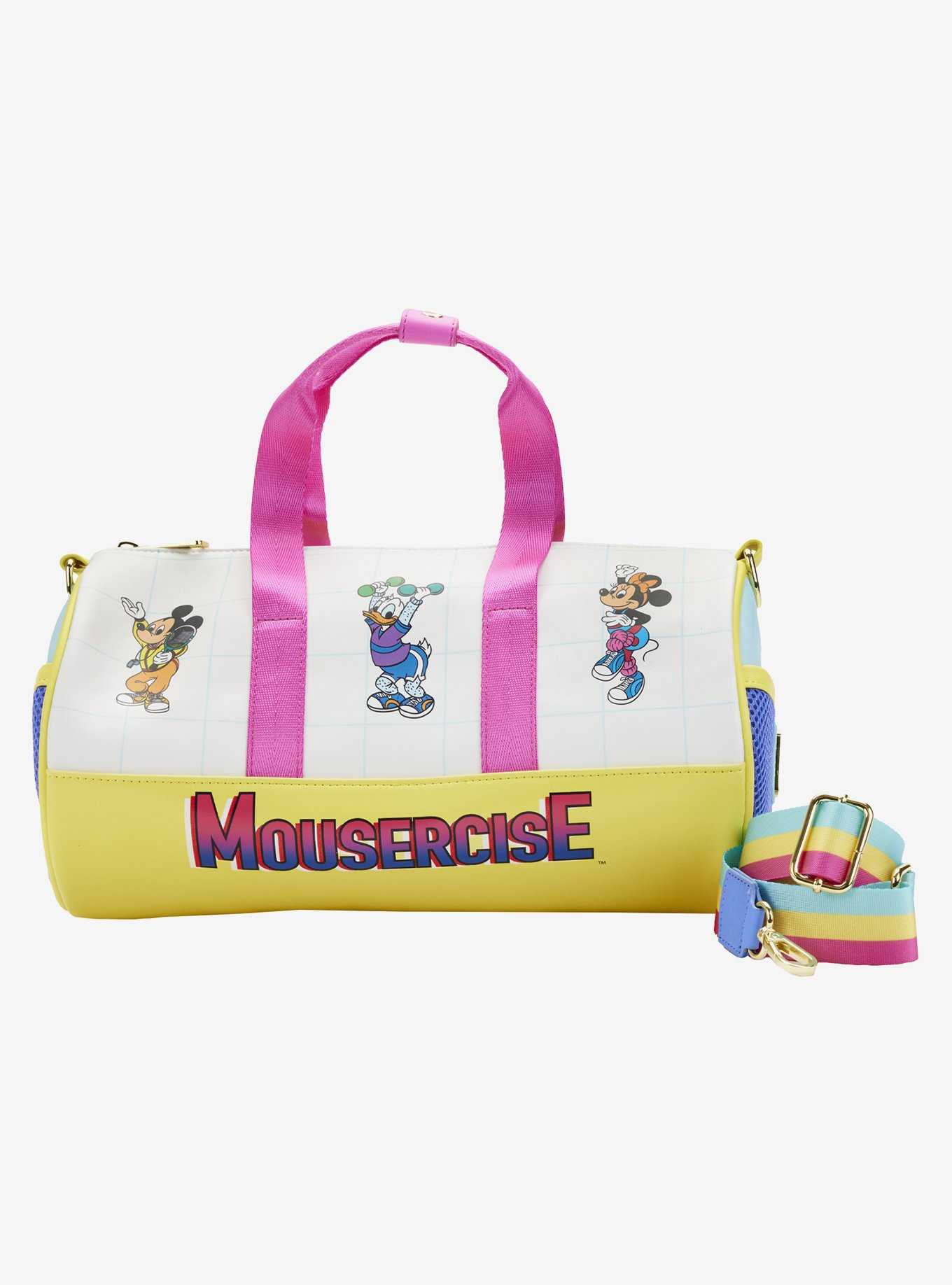 Loungefly Disney Mousercise Duffle Bag, , hi-res