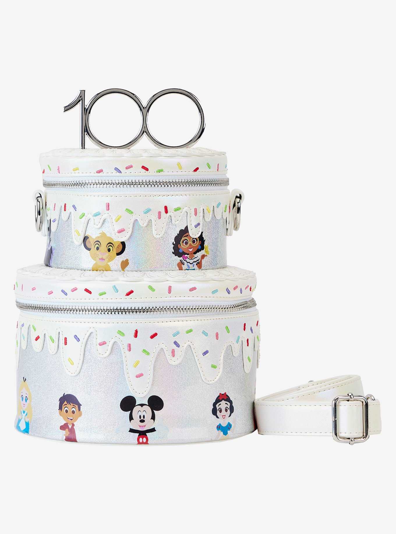 Loungefly Disney100 Cake Crossbody Bag, , hi-res