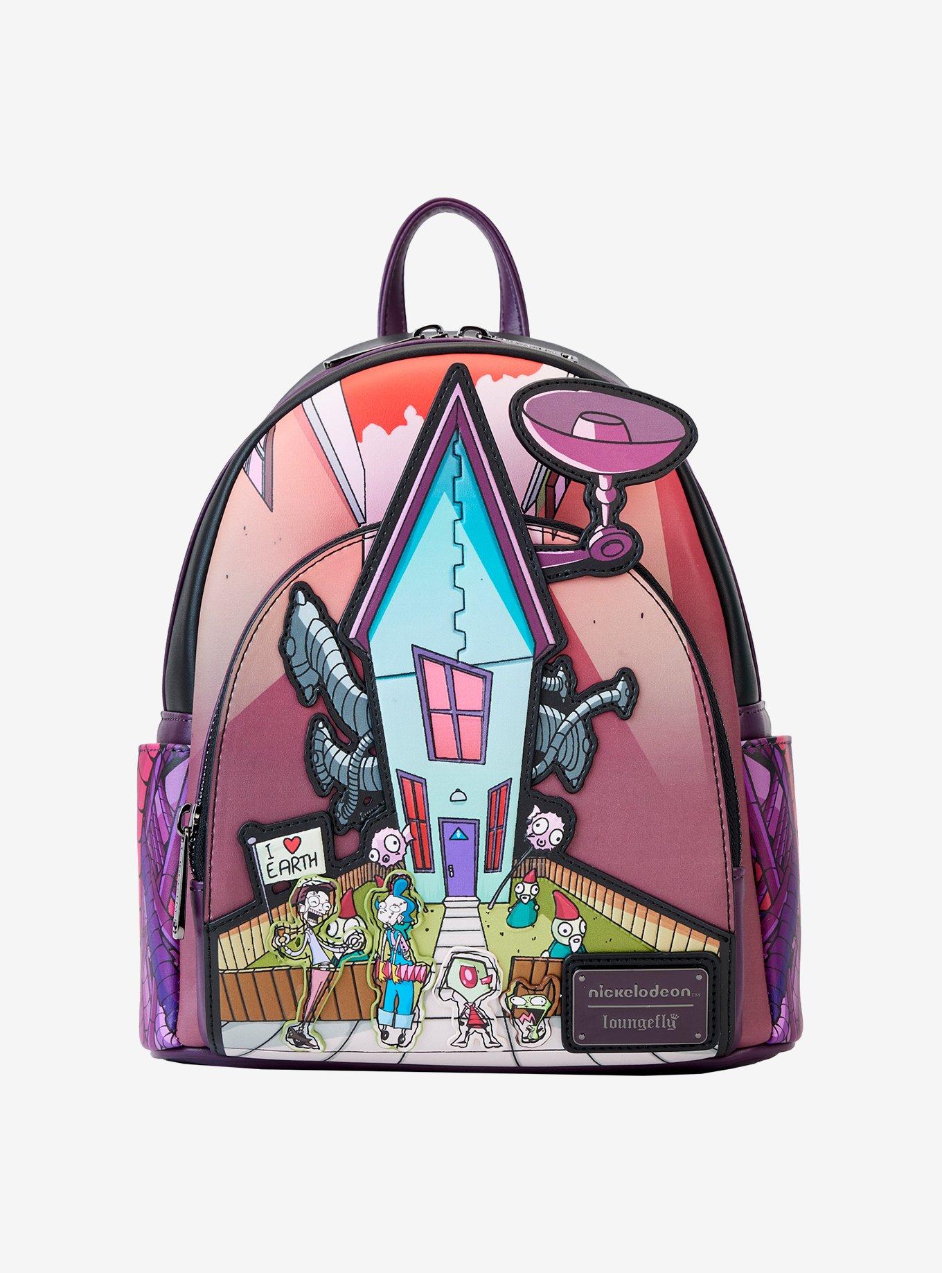 Loungefly Invader Zim Secret Lair Mini Backpack, , hi-res