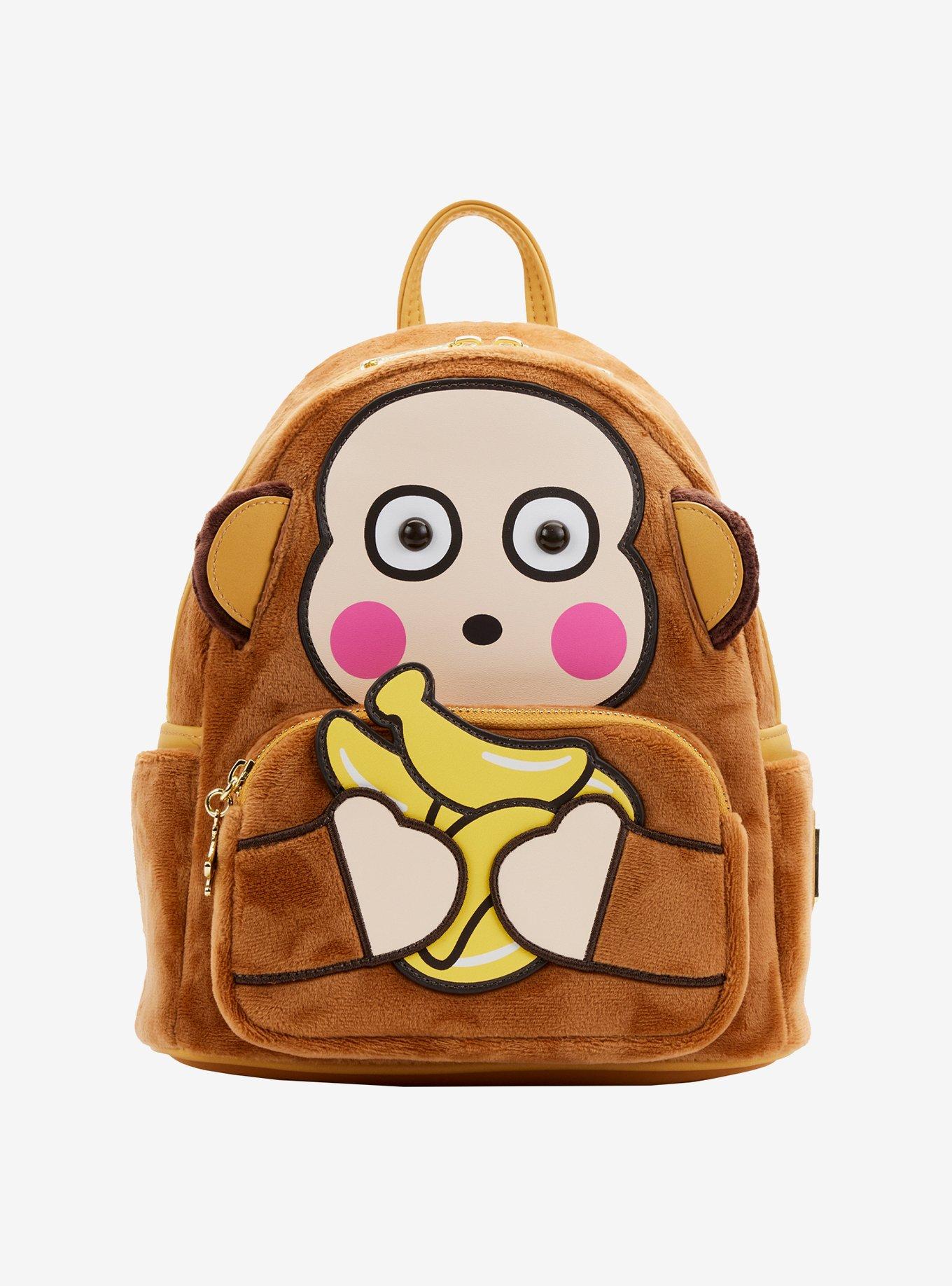 Loungefly Monkichi Figural Mini Backpack