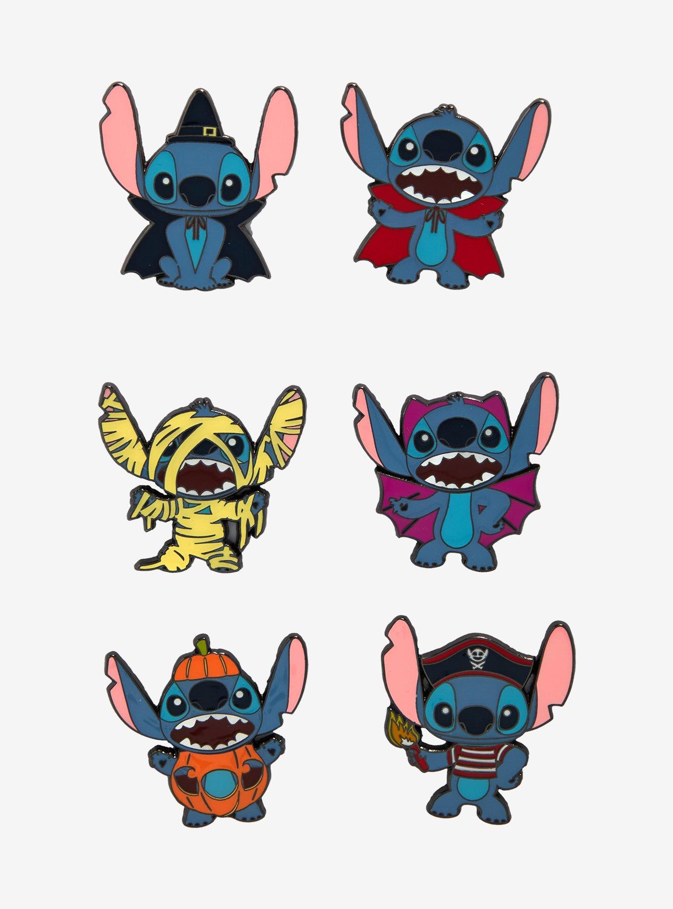 Loungefly Disney Stitch Halloween Blind Box Enamel Pin, , hi-res