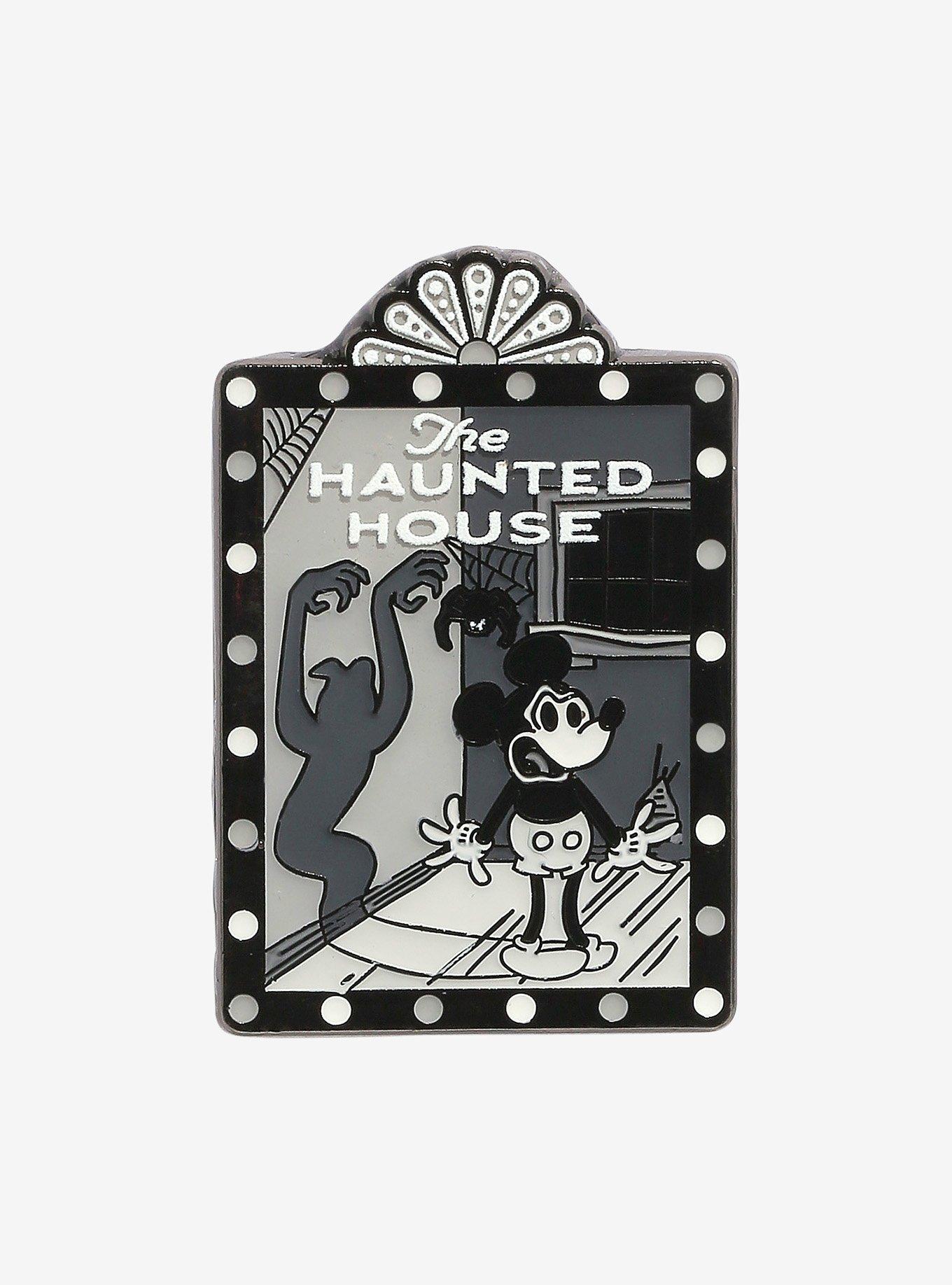 Loungefly Disney Mickey Mouse The Haunted House Enamel Pin, , hi-res