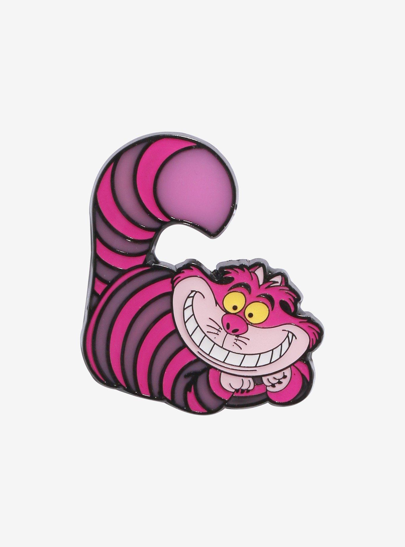 Loungefly Disney Alice In Wonderland Cheshire Cat Enamel Pin, , hi-res