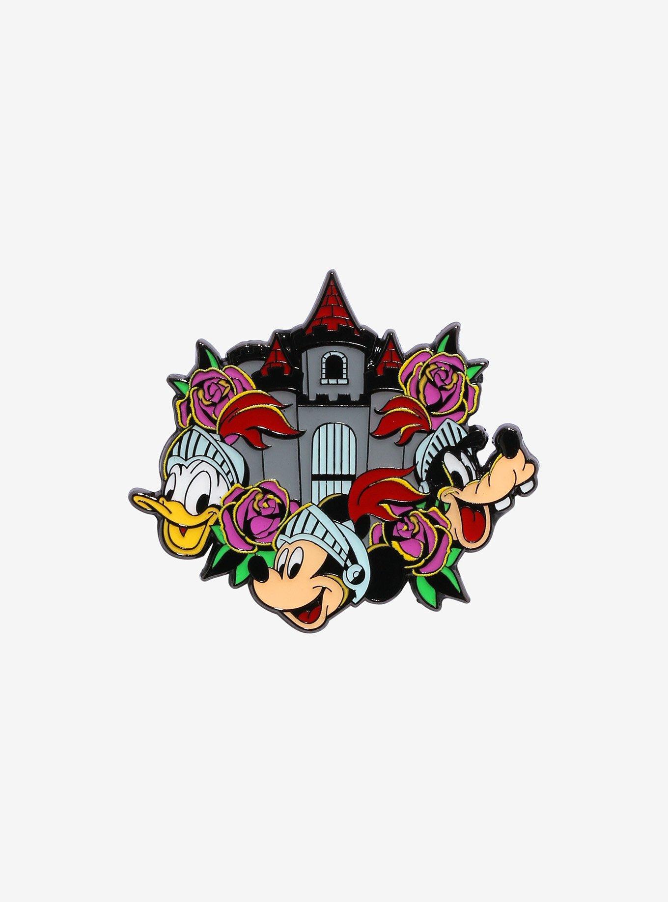 Loungefly Disney Mickey Mouse & Friends Knights Enamel Pin, , hi-res