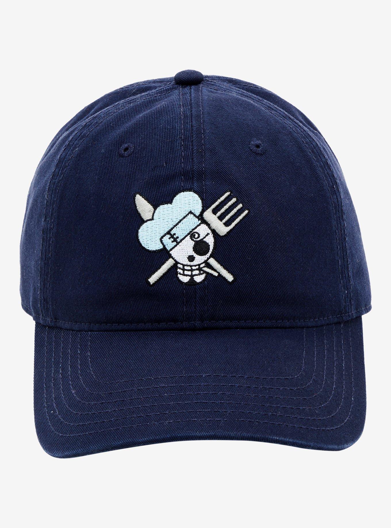 One Piece Sanji Jolly Roger Ball Cap — BoxLunch Exclusive, , hi-res