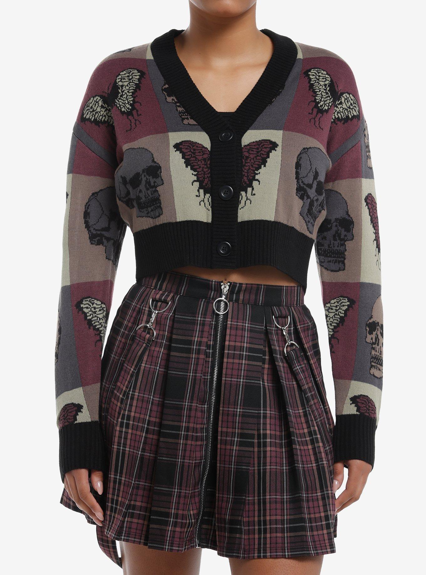 トップス used gothic over frill cardigan Haeli Oversized Open Front Cardigan – Sugarlips