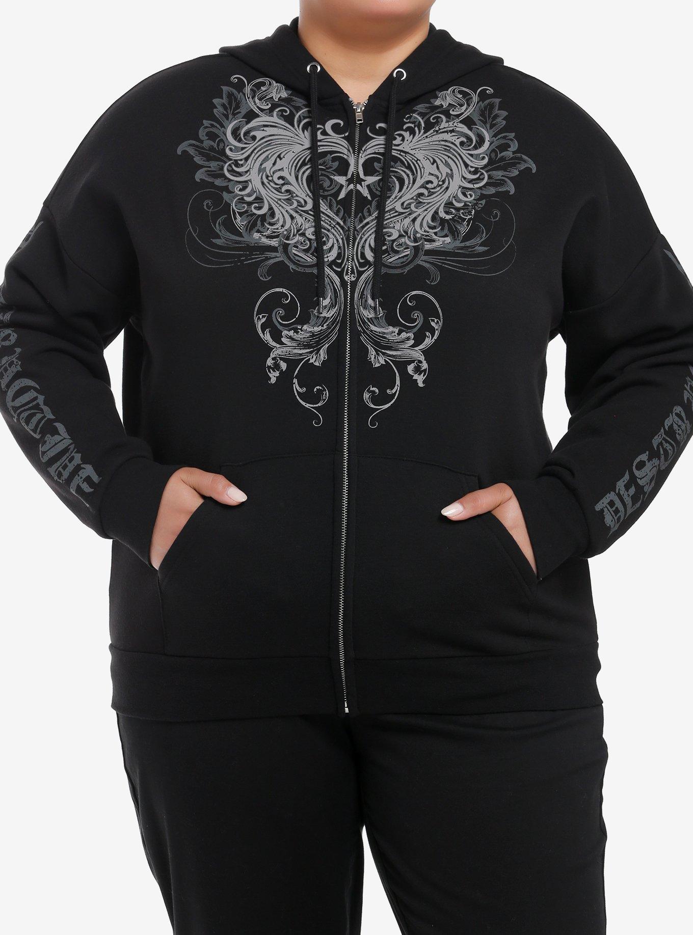 Social Collision Fallen Star Girls Hoodie Plus Size | Hot Topic