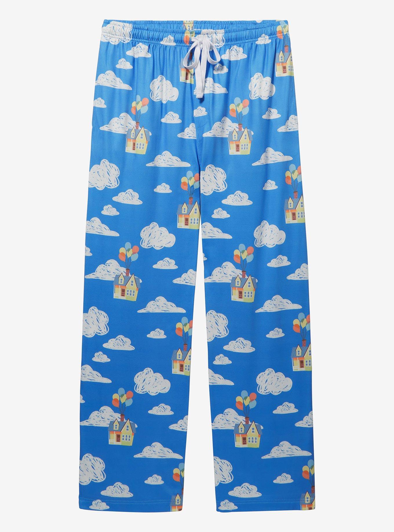 Disney Pixar Up Flying House Allover Print Sleep Pants — BoxLunch Exclusive, , hi-res