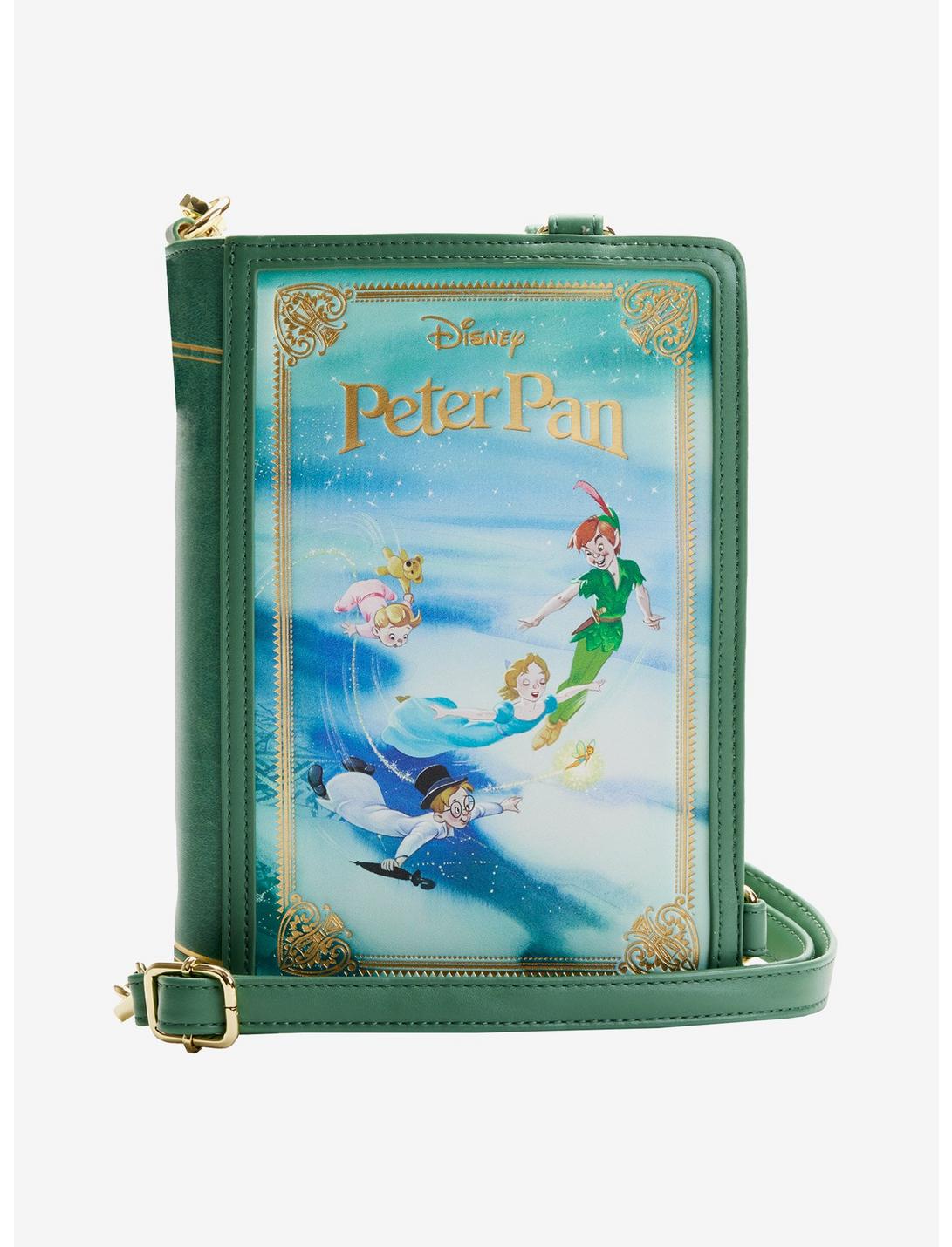 Loungefly Disney Peter Pan Book Convertible Crossbody Bag, , hi-res