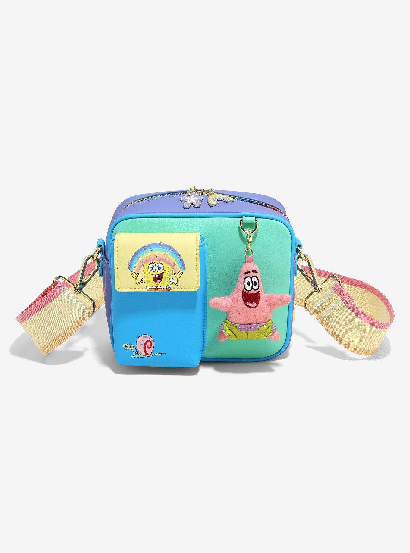 SpongeBob SquarePants Patrick & SpongeBob Color Block Crossbody Bag ...