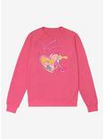 Hey Arnold! Secret Admirer French Terry Sweatshirt, HELICONIA HEATHER, hi-res