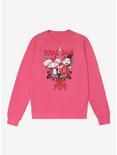 Hey Arnold! Total Jam Sesh 1996 French Terry Sweatshirt, HELICONIA HEATHER, hi-res