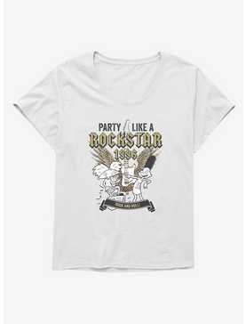 Hey Arnold! Party Like A Rockstar 1996 Womens T-Shirt Plus Size, , hi-res