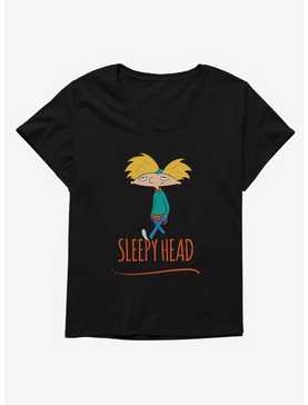 Hey Arnold! Sleepy Head Womens T-Shirt Plus Size, , hi-res