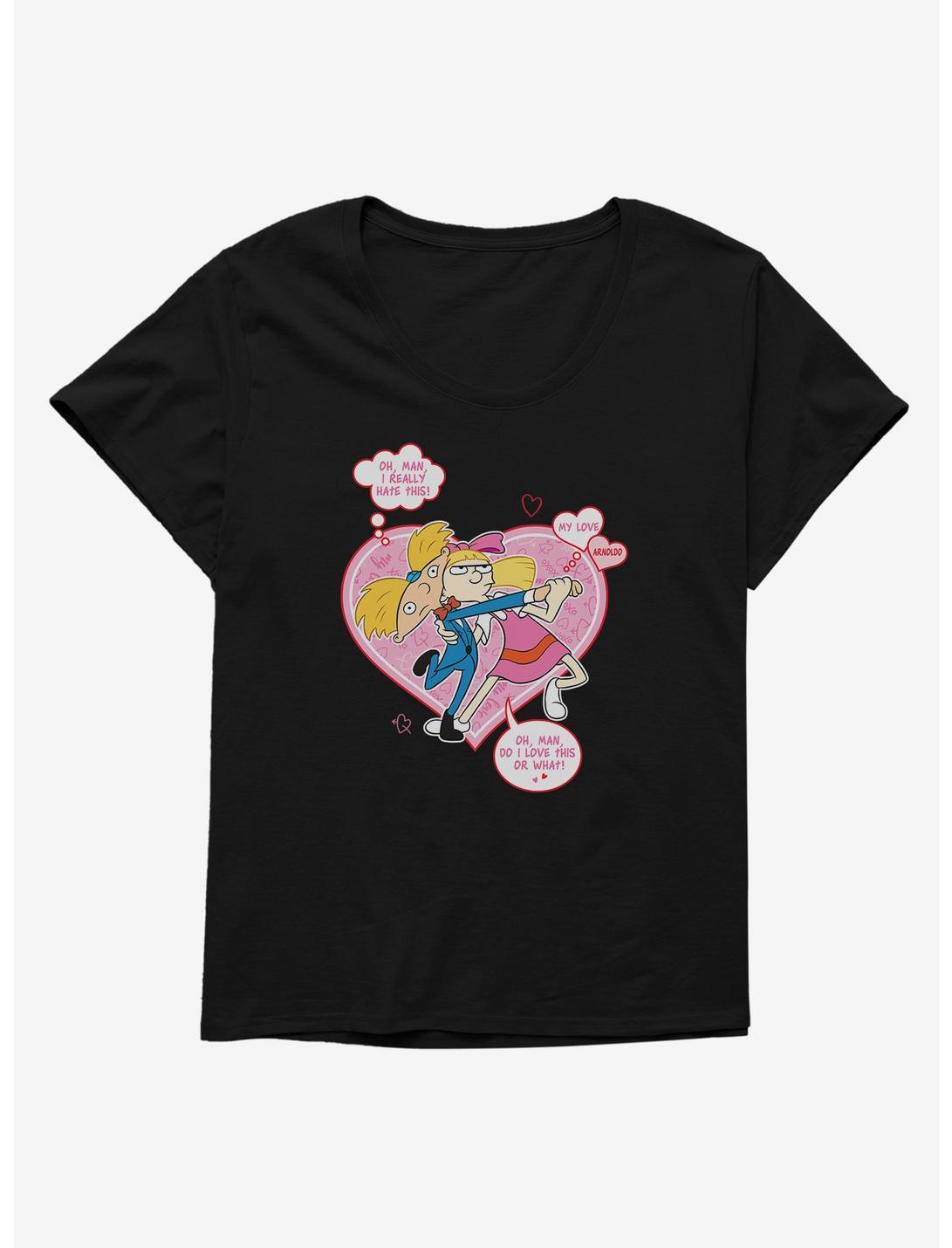 Hey Arnold! Arnold And Helga Tango Womens T-Shirt Plus Size, , hi-res