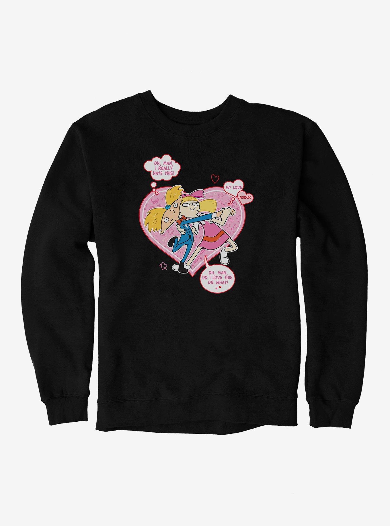 Hey Arnold! Arnold And Helga Tango Sweatshirt, , hi-res