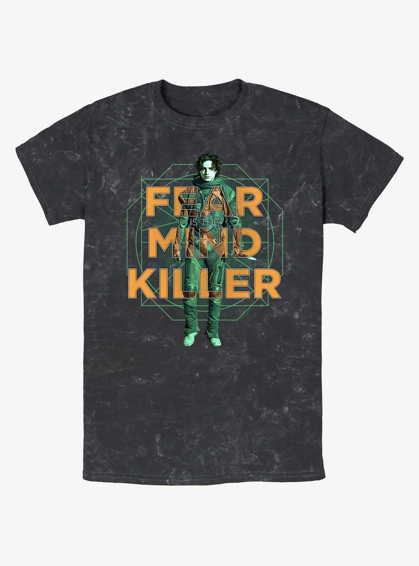 Dune: Part Two Fear Is The Mind Killer Geometric Mineral Wash T-Shirt, , hi-res