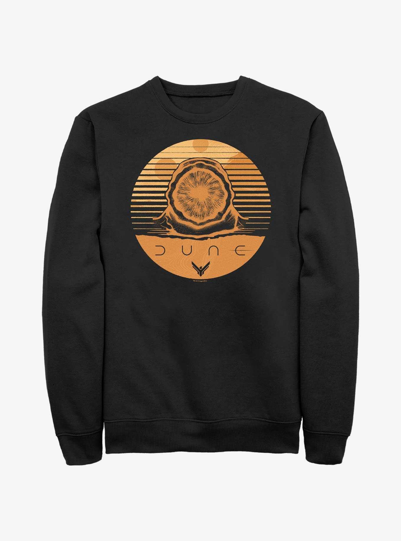 Dune: Part Two Arrakis Sandworm Stamp Sweatshirt, , hi-res