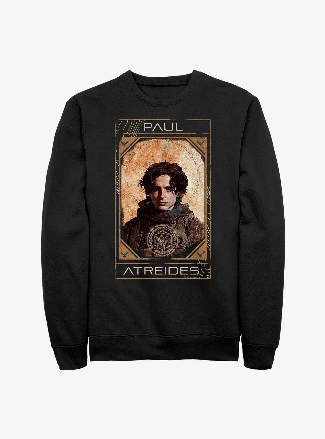 Dune: Part Two Paul Atreides Info Portrait Sweatshirt, , hi-res