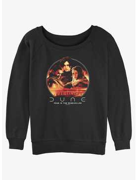 Dune: Part Two Characters Circle Icon Girls Slouchy Sweatshirt, , hi-res