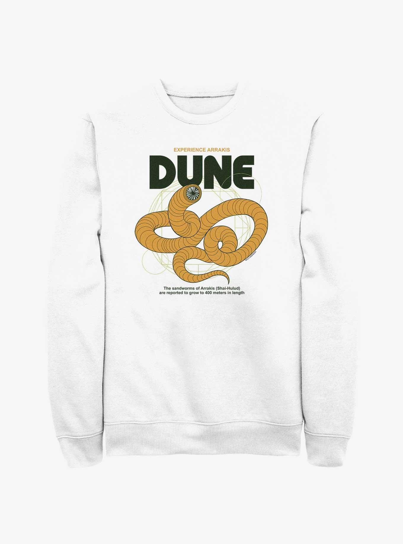 Dune: Part Two Shai-Hulud Info Sweatshirt, WHITE, hi-res