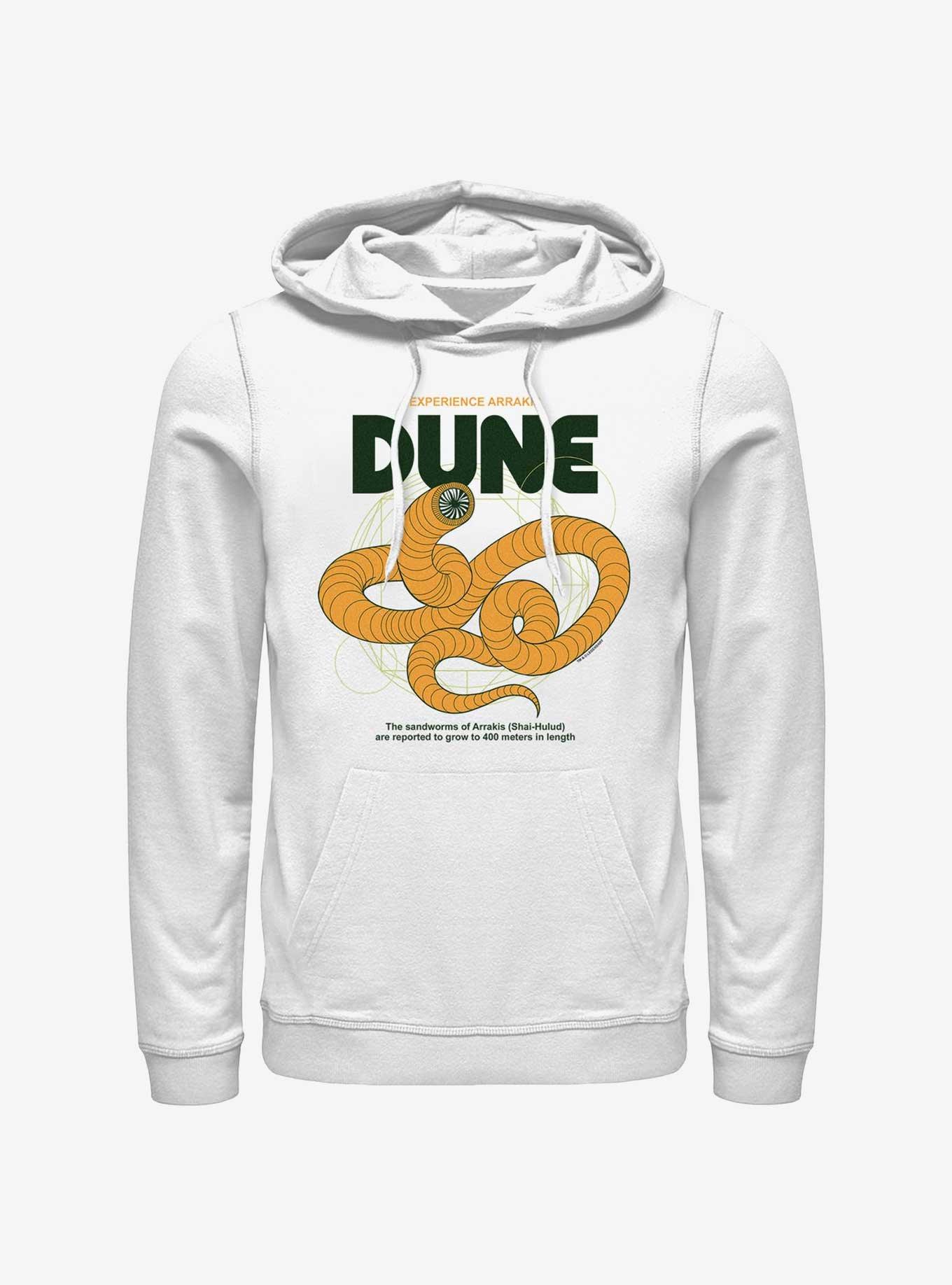 Dune: Part Two Shai-Hulud Info Hoodie, WHITE, hi-res