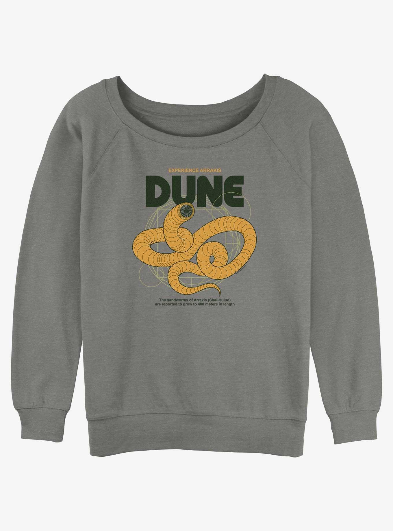 Dune: Part Two Shai-Hulud Info Girls Slouchy Sweatshirt, , hi-res