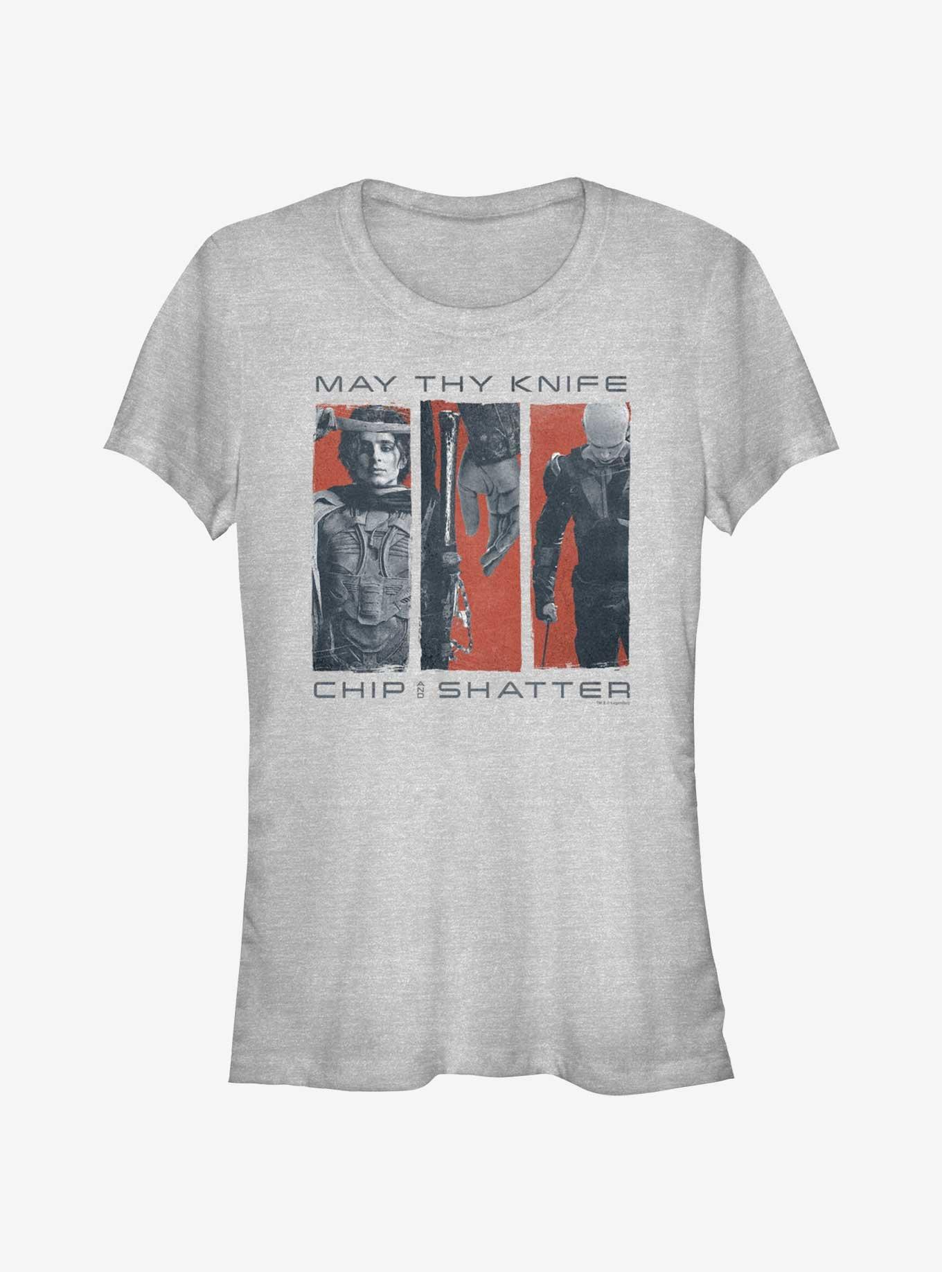 Dune: Part Two Chip And Shatter Girls T-Shirt, ATH HTR, hi-res