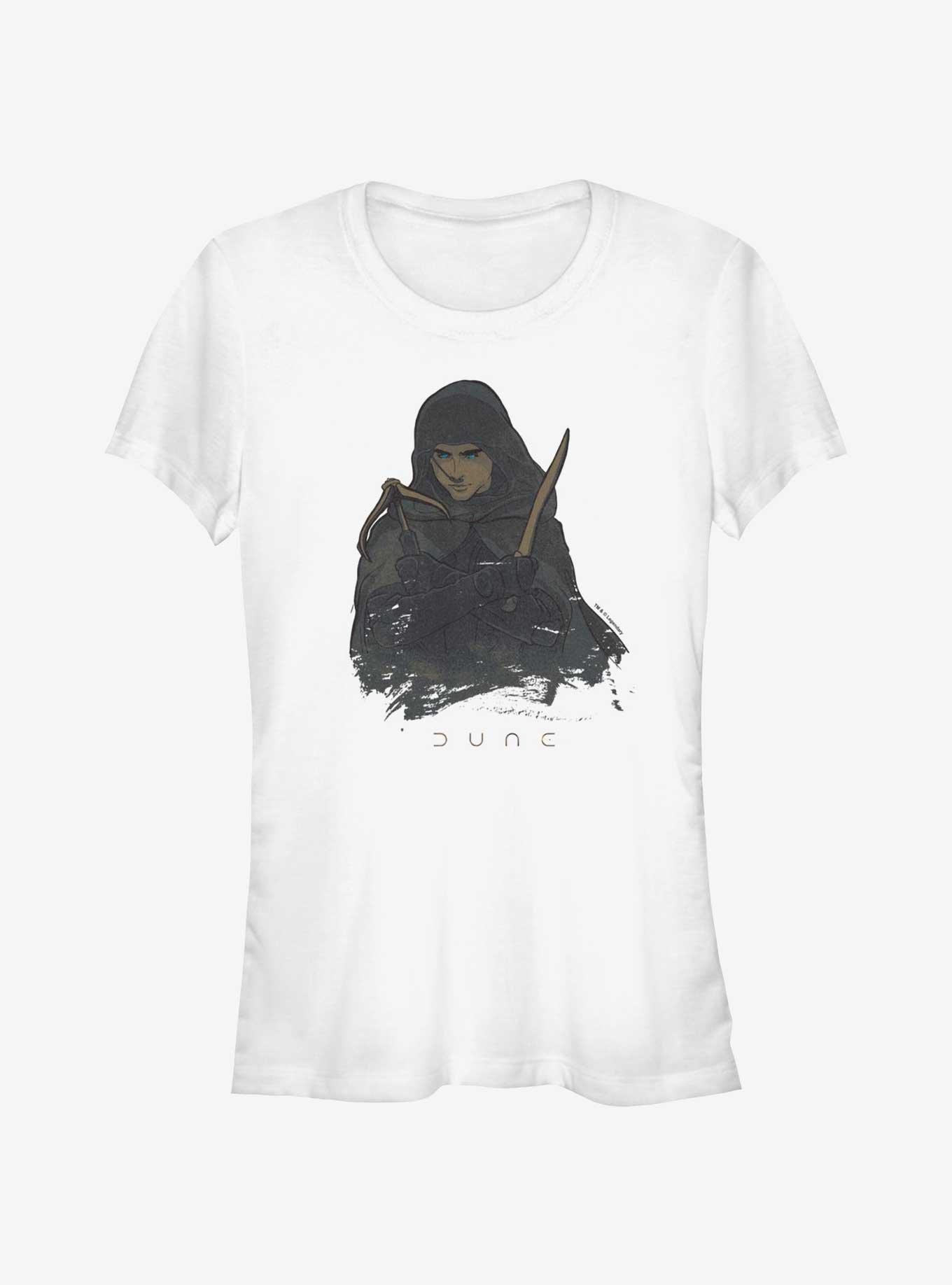 Dune: Part Two Paul Atreides See The Light Girls T-Shirt, WHITE, hi-res