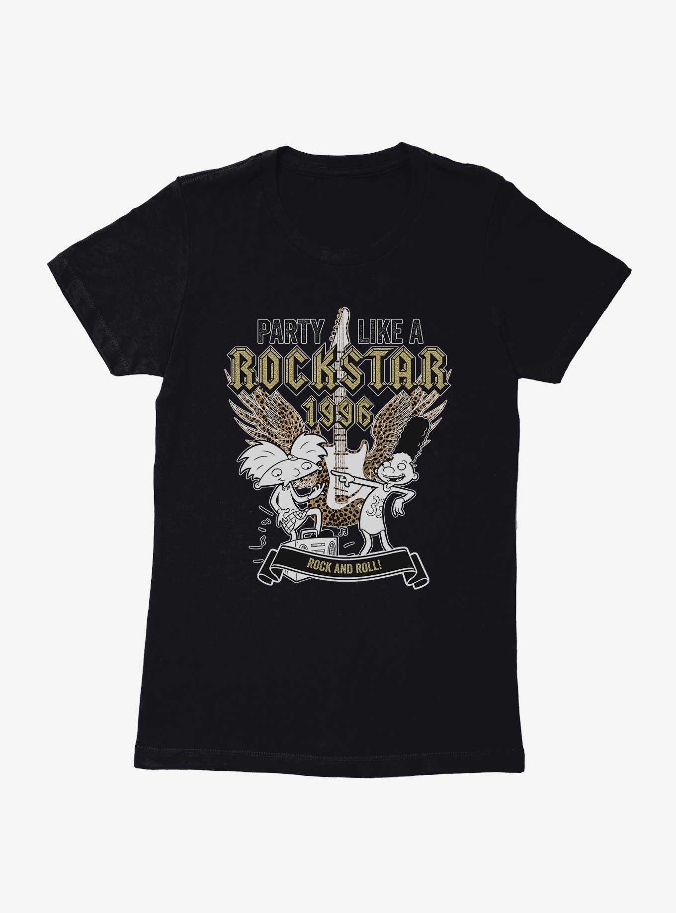 Hey Arnold! Party Like A Rockstar 1996 Womens T-Shirt, , hi-res