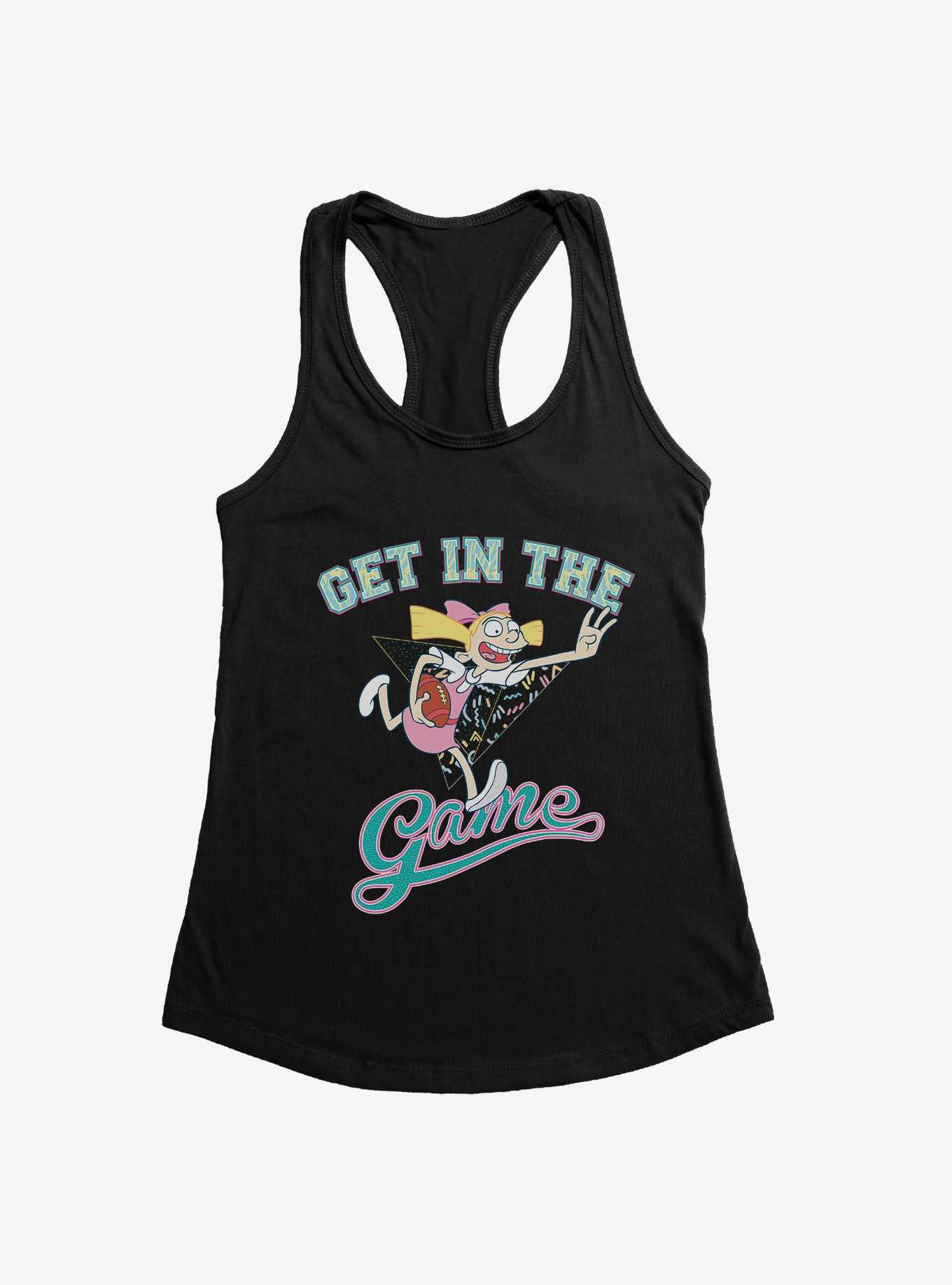 Hey Arnold! Get In The Game Womens Tank Top, , hi-res