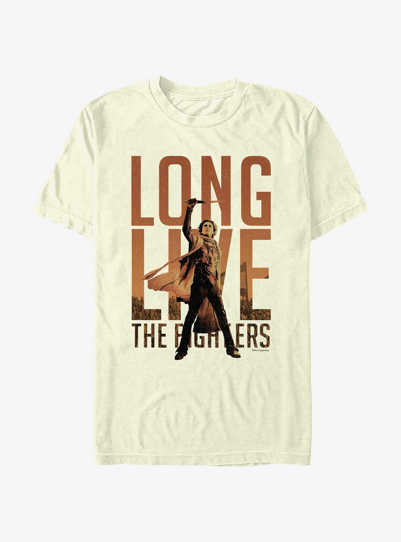 Dune: Part Two Long Live The Fighters Paul Atreides T-Shirt, NATURAL, hi-res